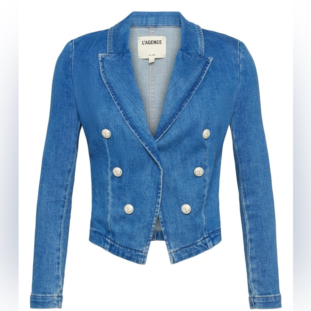 L’agence Wayne Denim Jacket in Provo - Size Large NWT